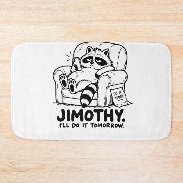 Item preview, Jimothy Raccoon lazy meme designed and sold by ViolettaGlass.