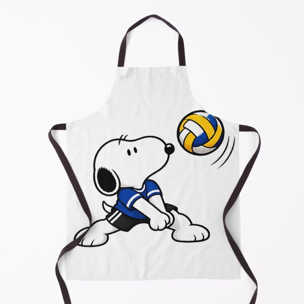 Item preview, Snoopy Volleyball – Cute Volleyball Player Action Pose designed and sold by artizallart.