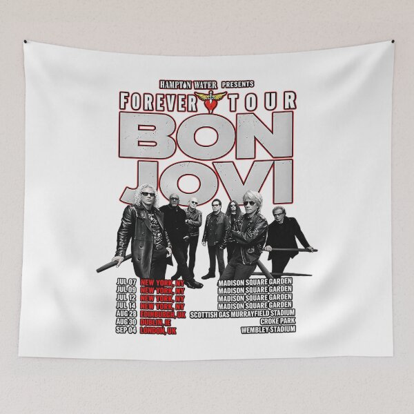 Item preview, Bon-Jovi-Forever-Tour-2026 designed and sold by noahbrad.