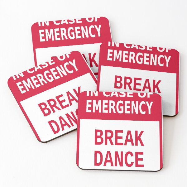 Item preview, In Case of Emergency Break Dance designed and sold by Karate Octopus.