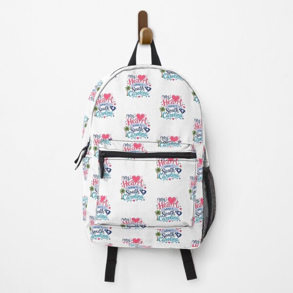 Item preview, My Heart Belongs to South Carolina - Cute Souvenir Travelers Gift for Men Women & Kids  designed and sold by Mozaic Clothes.