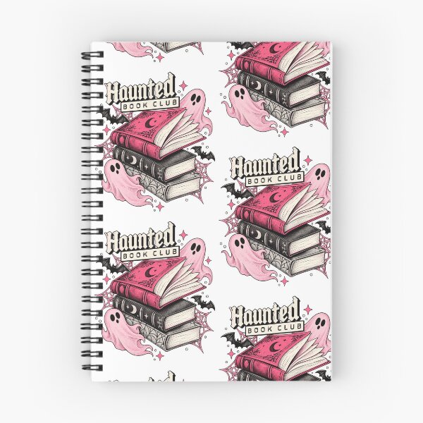 Item preview, Haunted Book Club Cute Pink Ghost Pastel Goth Halloween Bookworm Graphic designed and sold by JapanAnimeSH1.