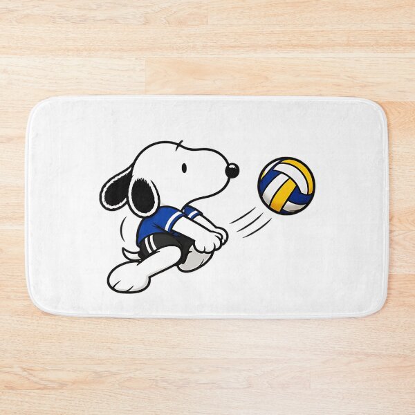 Item preview, Snoopy Volleyball Player – Cute Running Volleyball Action Pose designed and sold by artizallart.