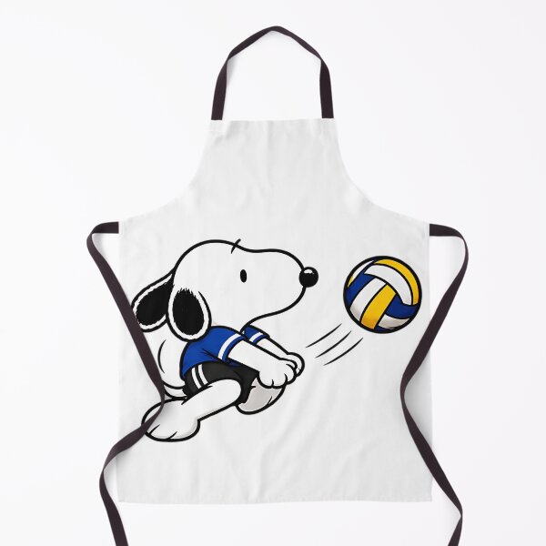 Item preview, Snoopy Volleyball Player – Cute Running Volleyball Action Pose designed and sold by artizallart.