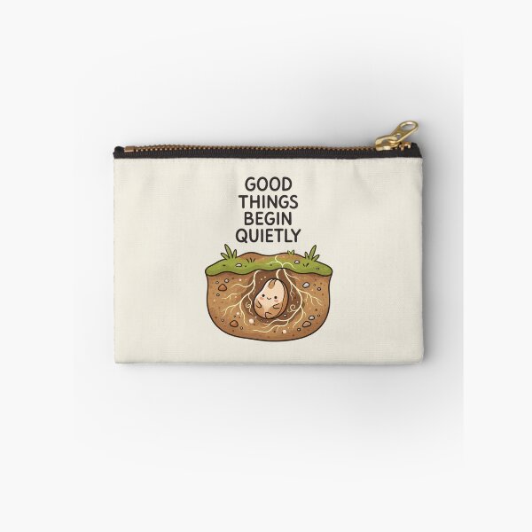 Item preview, Good Things Begin Quietly | Seed Growth & New Beginnings designed and sold by MrDev.