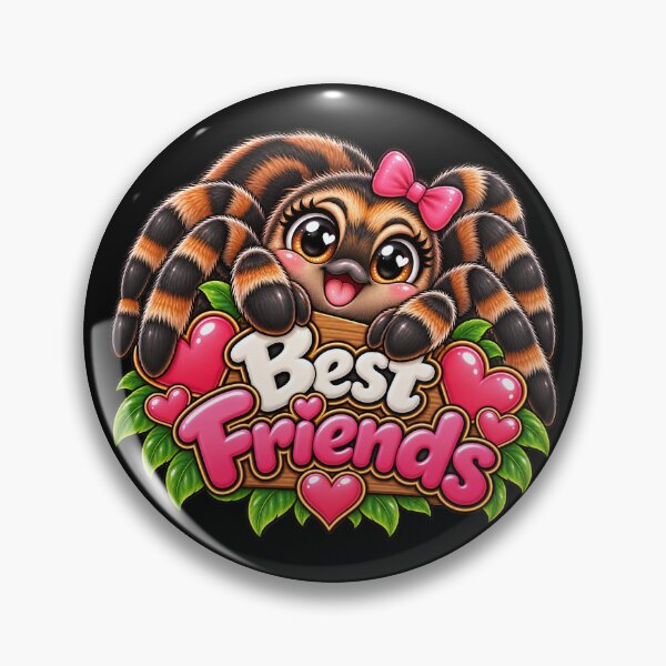 Item preview, Best Friends Tarantula – Cute Kawaii Spider & Arachnid Friendship designed and sold by aventi24.