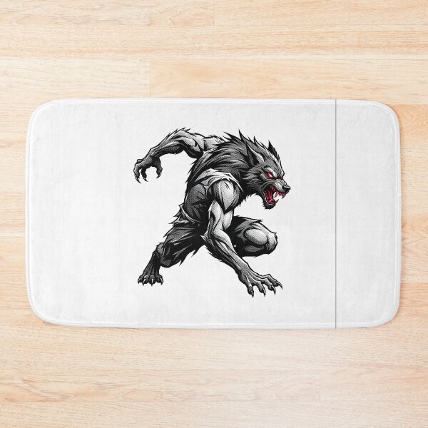 Item preview, Ferry Wolf Dark Fantasy Feral Werewolf Comic Art designed and sold by DuckOddity.