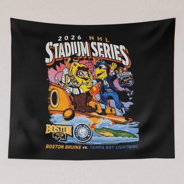 Artikelvorschau, NHL Stadium Series Boston Bruins gegen Tampa Bay entworfen und verkauft von lilLilaBat.