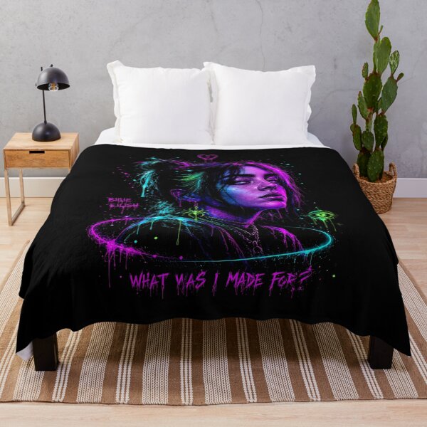 Item preview, Billie Eilish What Was I Made For Neon Portrait designed and sold by JMS-Artvintage.