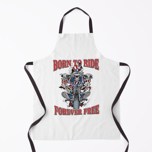 Item preview, Born to Ride Forever Free Skeleton Bike designed and sold by FrettKnitwear.