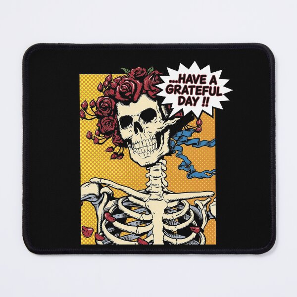 Item preview, Have a Grateful Day Skeleton Design designed and sold by FrettKnitwear.
