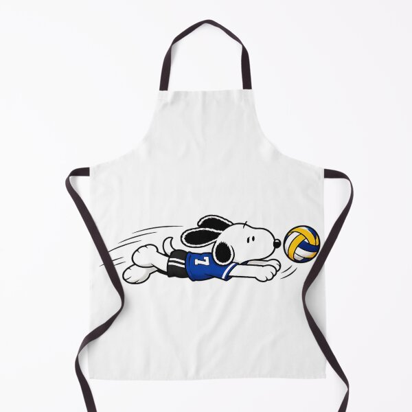 Item preview, Cute Snoopy Volleyball – Diving Volleyball Player Action Pose designed and sold by artizallart.