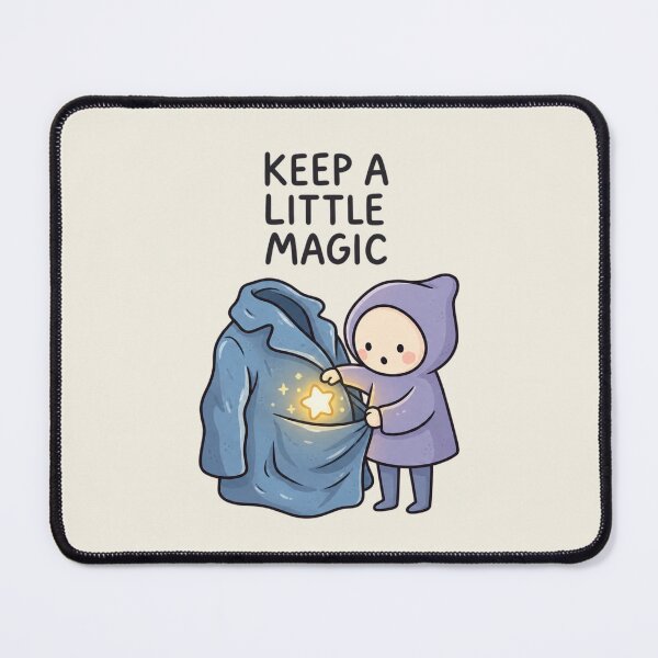 Item preview, Keep a Little Magic | Cute Whimsical Fantasy & Inspirational Art designed and sold by MrDev.