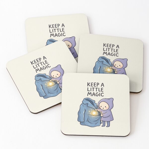 Item preview, Keep a Little Magic | Cute Whimsical Fantasy & Inspirational Art designed and sold by MrDev.