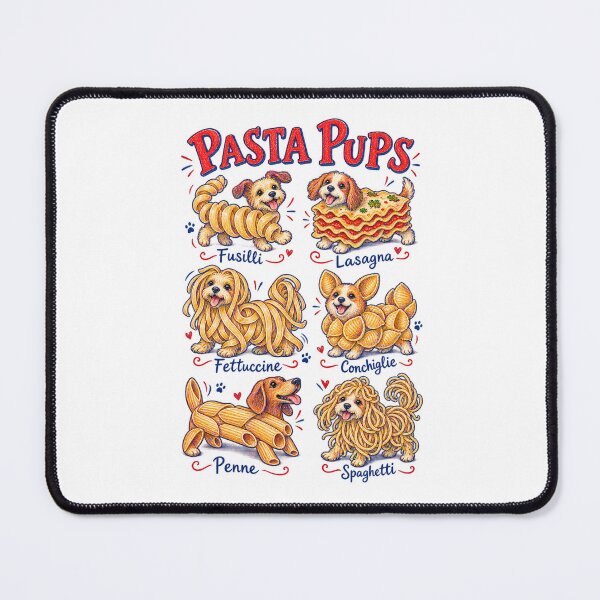 Item preview, Pasta Pups with Playful Dogs and Italian Pasta designed and sold by skyartdesign.