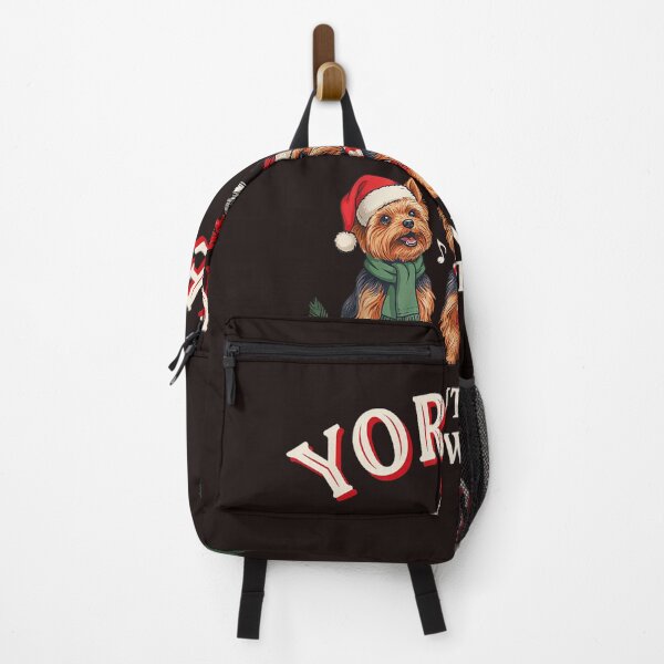 Item preview, Yorkies Silent Night Not With Us Funny Christmas Dog Lover designed and sold by mari-kayden.