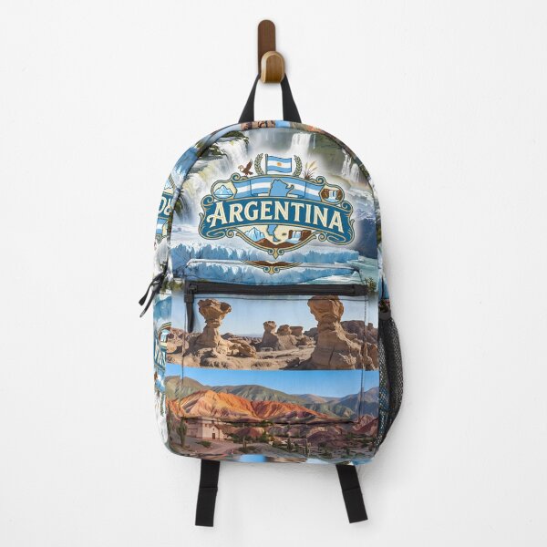 Item preview, Argentina Landscapes Emblem - Jujuy, Iguazu, Perito Moreno Glacier & Talampaya designed and sold by HeloyPinter.