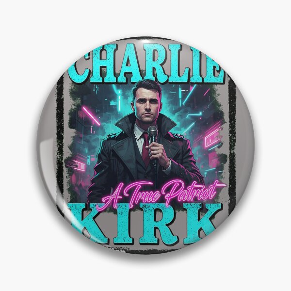 Item preview, Charlie Kirk A True Patriot Vintage Style Tee-30 designed and sold by TobiasBals.