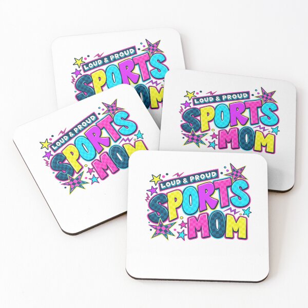 Item preview, Loud And Proud Sports Mom Retro Checkered Neon Game Day Graphic designed and sold by JapanAnimeSH1.