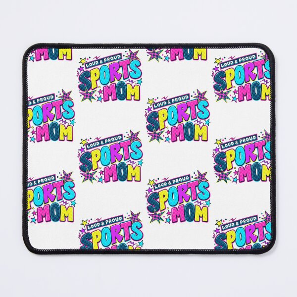 Item preview, Loud And Proud Sports Mom Retro Checkered Neon Game Day Graphic designed and sold by JapanAnimeSH1.