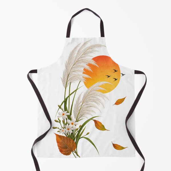 Item preview, Autumn Botanical Kash Grass – Minimal Fall Nature Art designed and sold by meghnad.