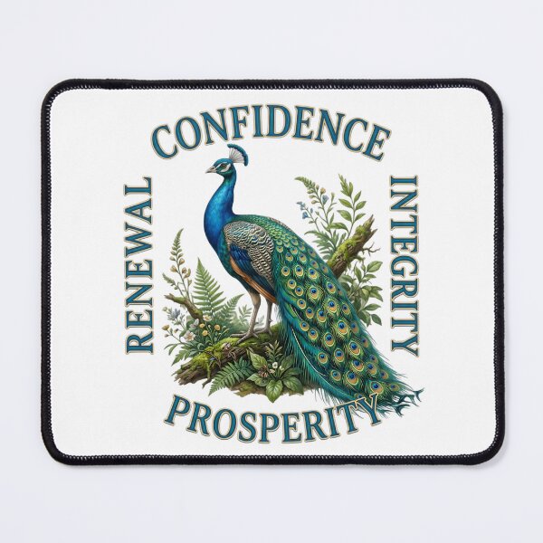 Item preview, Totem Animal: Peacock Spiritual Symbolism designed and sold by The She Shed.