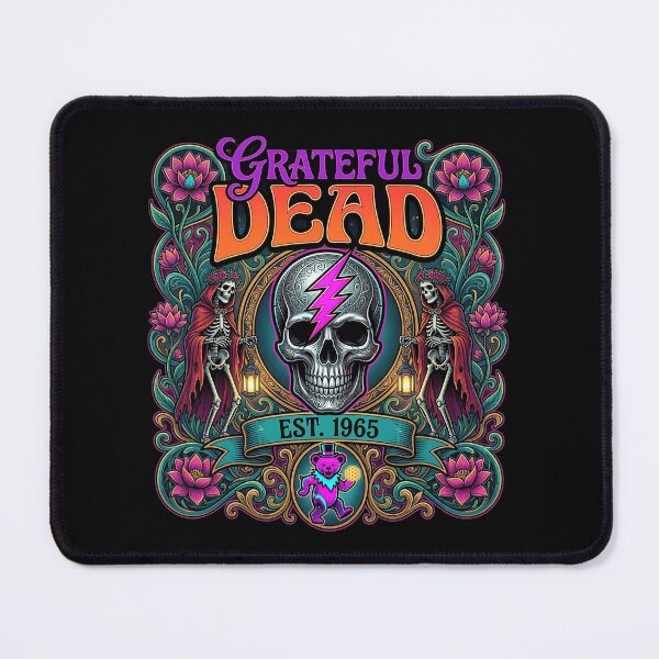 Item preview, Grateful Dead Est 1965 Ornate Poster designed and sold by FrettKnitwear.