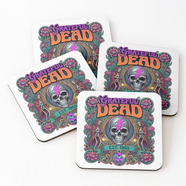 Item preview, Grateful Dead Est 1965 Ornate Poster designed and sold by FrettKnitwear.