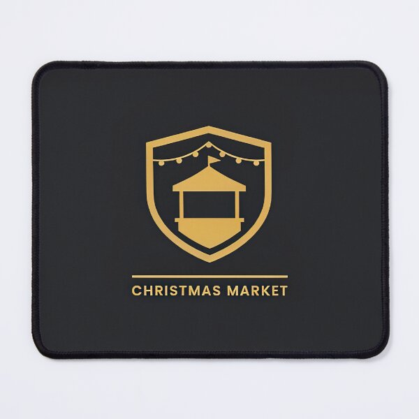 Item preview, Vintage Christmas Market Crest Emblem Logo Illustration Vector designed and sold by Shutter-Dragon.