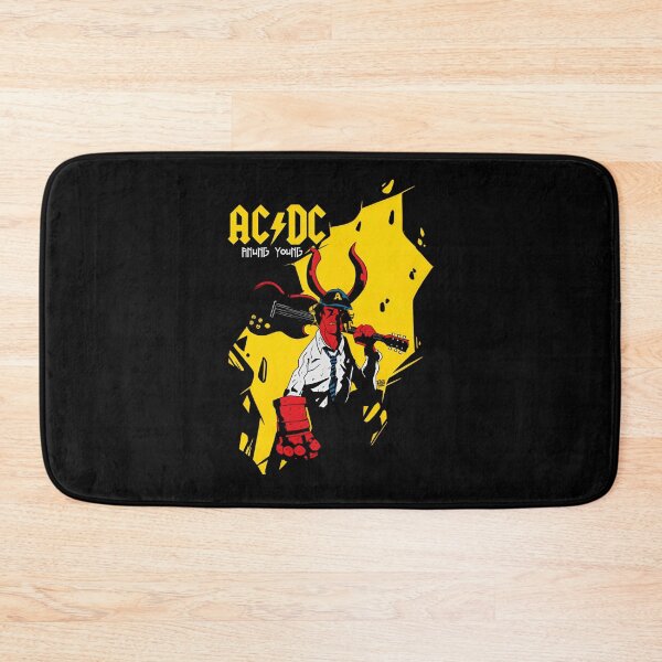 Item preview, Hellboy AnungYoung AngusYoung Rock Mashup Art designed and sold by lilLilaBat.