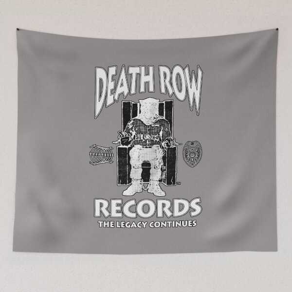Item preview, Death Row Records Electric Chair Logo Tee-18 designed and sold by XhulianoPoci.