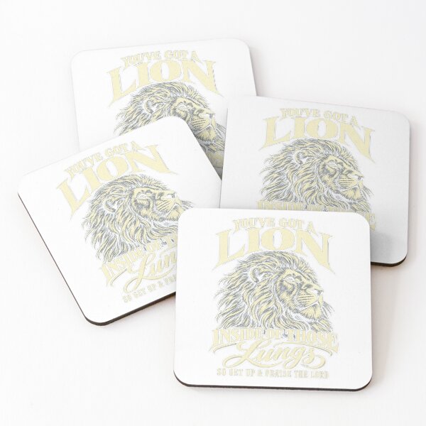 Item preview, Lion Inside Of Those Lungs Praise The Lord Christian Faith Lion Graphic designed and sold by JapanAnimeSH1.