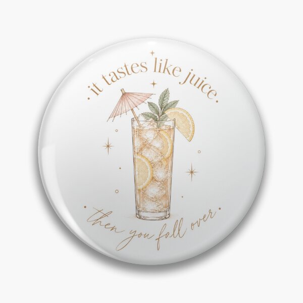 Item preview, It Tastes Like Juice, Then You Fall Over — Minimal Long Island Iced Tea Print, Tropic of Tipsy designed and sold by IsleAmore.