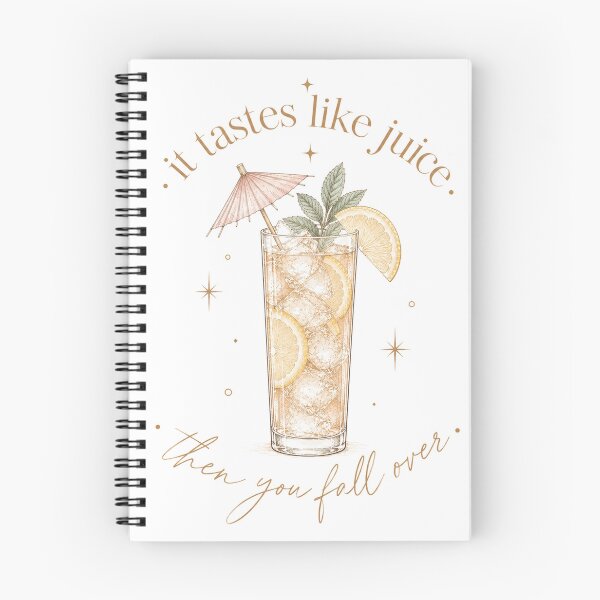 Item preview, It Tastes Like Juice, Then You Fall Over — Minimal Long Island Iced Tea Print, Tropic of Tipsy designed and sold by IsleAmore.