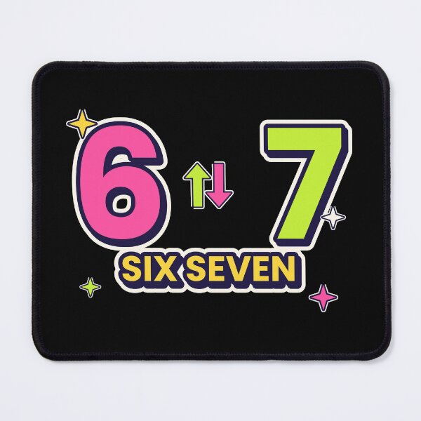 Item preview, 6 7 Meme Funny Gen Alpha Slang Six Seven Design designed and sold by jaissaurabh.