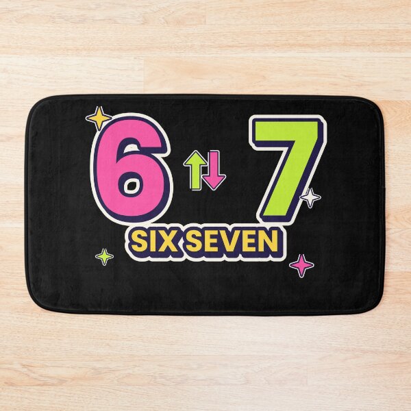Item preview, 6 7 Meme Funny Gen Alpha Slang Six Seven Design designed and sold by jaissaurabh.