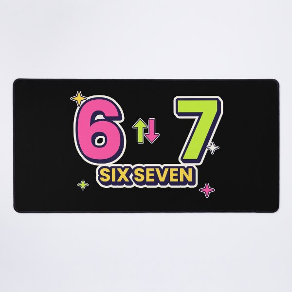 Item preview, 6 7 Meme Funny Gen Alpha Slang Six Seven Design designed and sold by jaissaurabh.