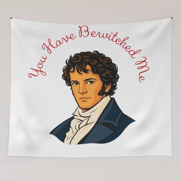 Item preview, You Have Bewitched Me – Mr Darcy Romantic Quote designed and sold by newyorkwala.