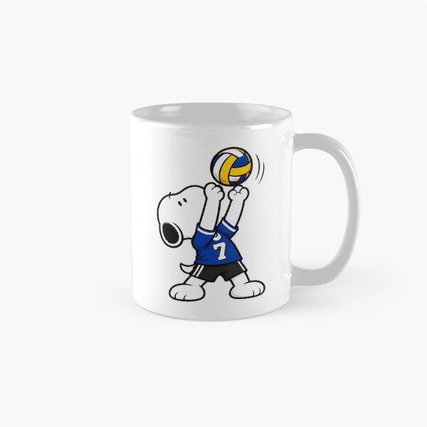Item preview, Snoopy Volleyball – Cute Setting Pose Volleyball Player designed and sold by artizallart.