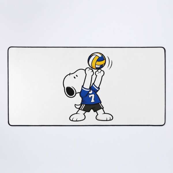 Item preview, Snoopy Volleyball – Cute Setting Pose Volleyball Player designed and sold by artizallart.