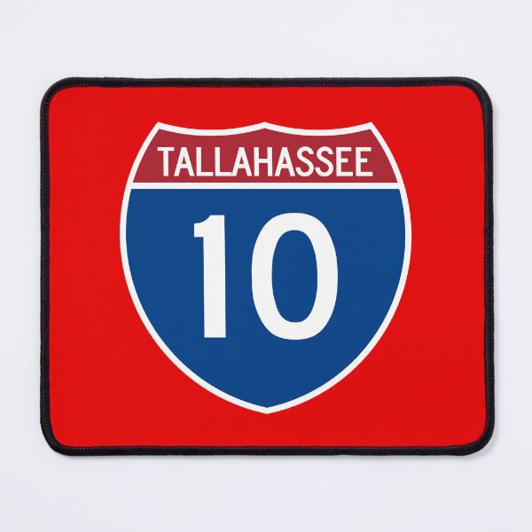 Item preview, I-10 Tallahassee Interstate Sign designed and sold by Karate Octopus.
