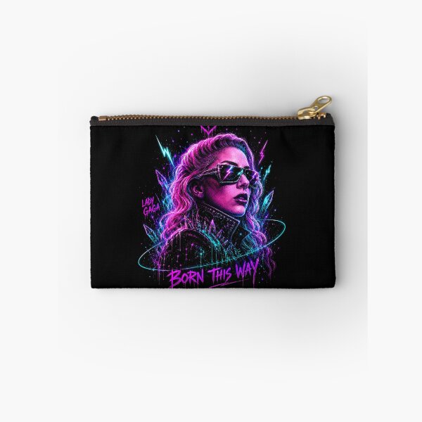 Item preview, Lady Gaga Born This Way Neon Portrait designed and sold by JMS-Artvintage.