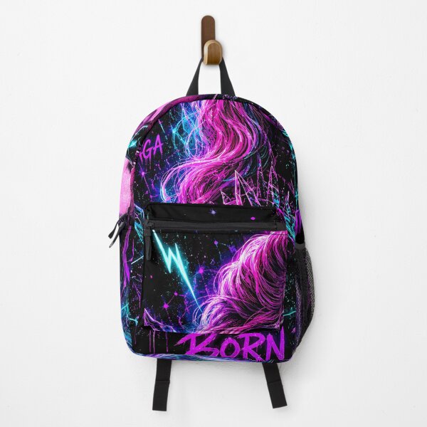 Item preview, Lady Gaga Born This Way Neon Portrait designed and sold by JMS-Artvintage.