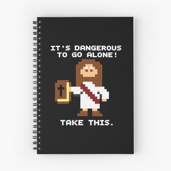 Item preview, It's Dangerous to Go Alone Take This Bible Christian Gamer designed and sold by khdmalakarak.