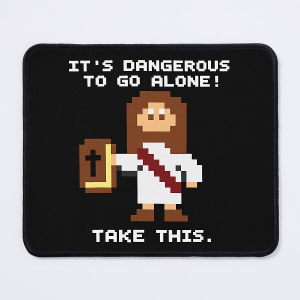 Item preview, It's Dangerous to Go Alone Take This Bible Christian Gamer designed and sold by khdmalakarak.