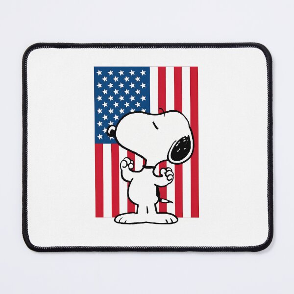 Item preview, Snoopy Patriotic American Flag designed and sold by LittleMamastore.