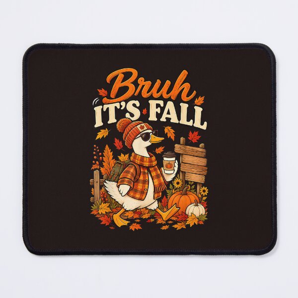 Item preview, Bruh Its Fall Goose Pumpkin Spice Latte Autumn Thanksgiving designed and sold by mari-kayden.