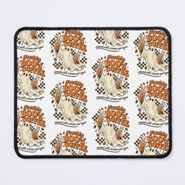 Item preview, Freshly Bood Coffee Cute Retro Ghost Iced Coffee Halloween Graphic designed and sold by JapanAnimeSH1.