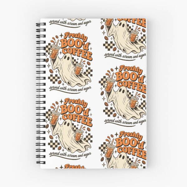Item preview, Freshly Bood Coffee Cute Retro Ghost Iced Coffee Halloween Graphic designed and sold by JapanAnimeSH1.