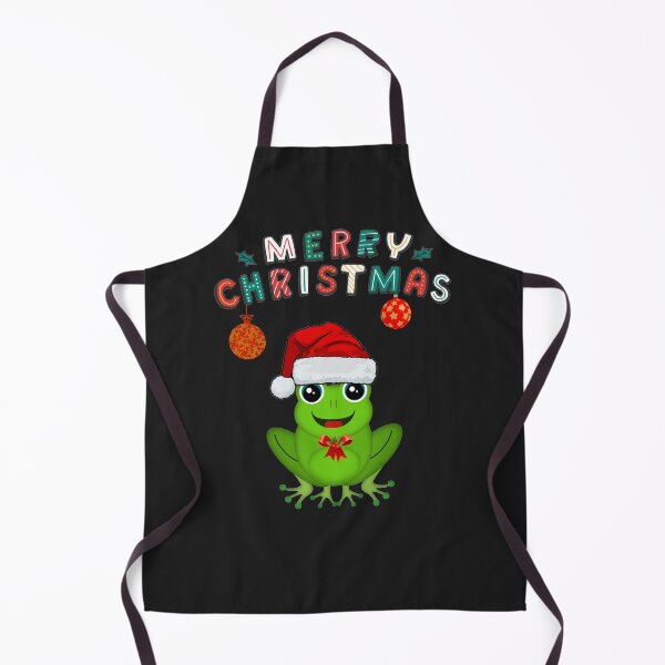 Item preview, Merry Christmas Cute Frog Wearing Santa Hat Holiday Design designed and sold by Evelashop.